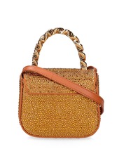 Versace Mini Satin & Strass Top Handle Bag