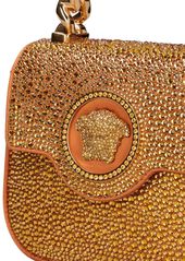 Versace Mini Satin & Strass Top Handle Bag