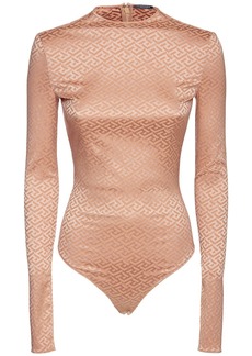 Versace Monogram Jersey Bodysuit