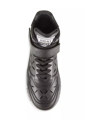 Versace Odissea Platform Leather Sneakers