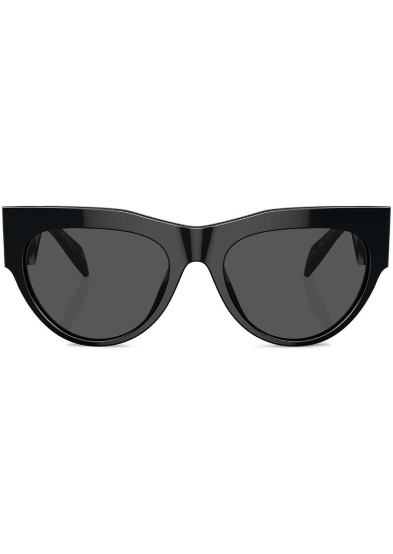 Versace oversize-frame sunglasses