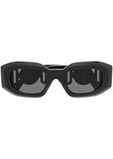 Versace oversized-frame Medusa sunglasses