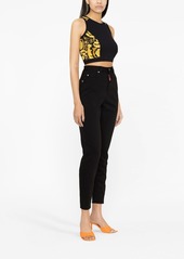 Versace panelled-design tank top