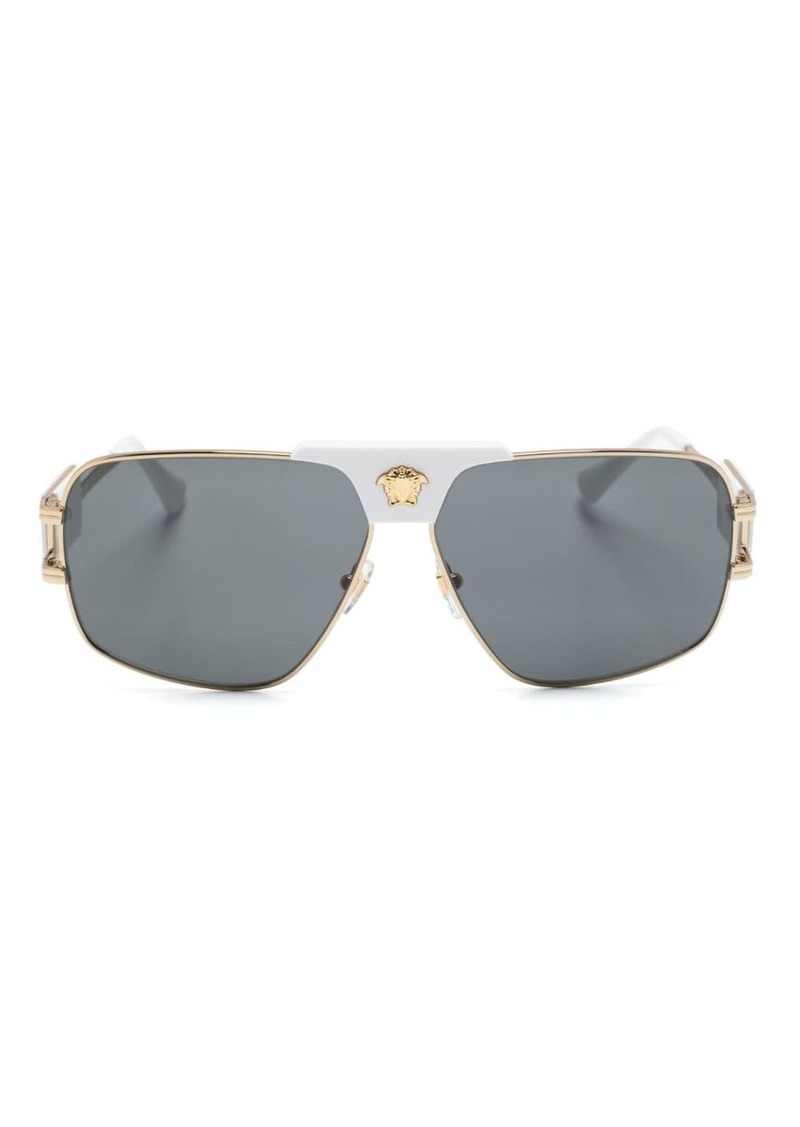 Versace pilot-frame tinted sunglasses