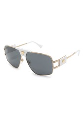 Versace pilot-frame tinted sunglasses