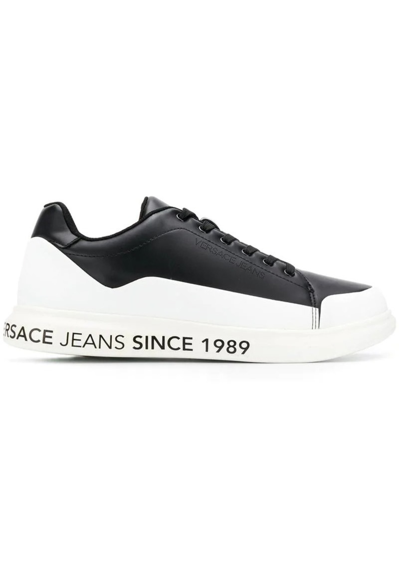Versace printed sole sneakers | Shoes