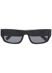 Versace rectangular frame sunglasses