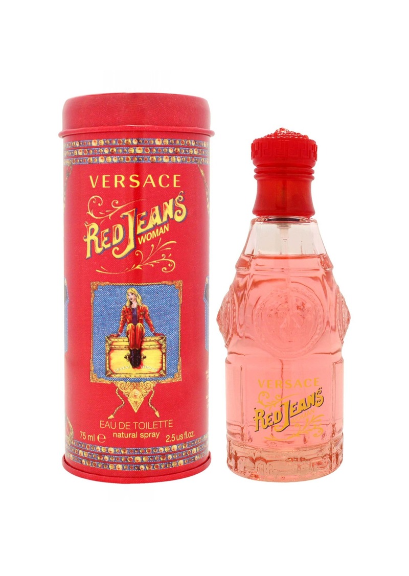 Red Jeans by Versace for Women - 2.5 oz EDT Spray