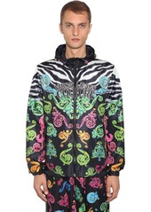 Versace Reversible Hooded Printed Ripstop Jacket