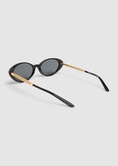 Versace Round Acetate Sunglasses