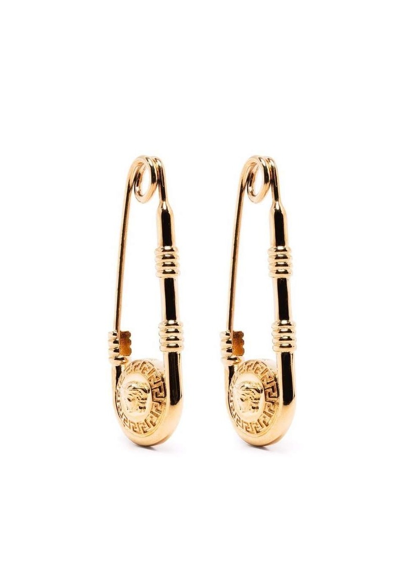 Versace Safety-Pin Medusa earrings