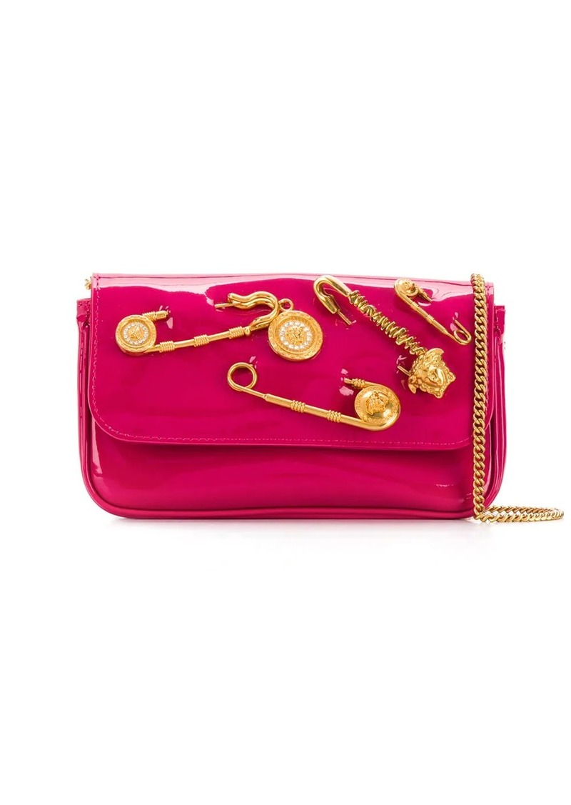 Versace safety pin evening bag | Handbags