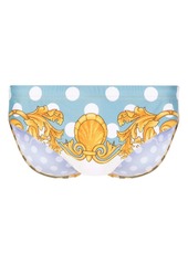 Versace Seashell Baroque swim briefs
