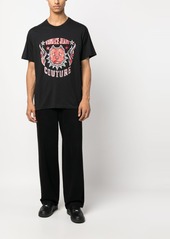 Versace sequin-embellished logo T-shirt