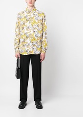 Versace signature-barocco-print shirt