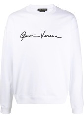 Versace signature print sweatshirt