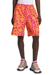 Versace Silk Baroque Shorts