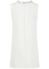 Versace Silk Blend Duchesse Mini Dress