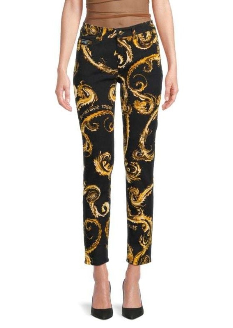 Versace Slim Fit Baroque Jeans