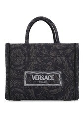 Versace Small Barocco Jacquard Tote Bag