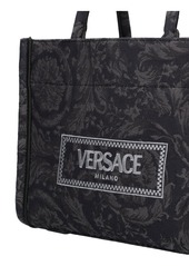 Versace Small Barocco Jacquard Tote Bag