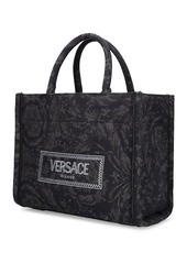 Versace Small Barocco Jacquard Tote Bag