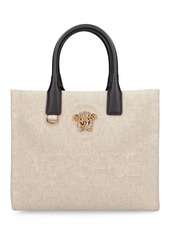 Versace Small Canvas Tote Bag