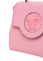Versace Small Leather Medusa Top Handle Bag