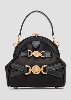Versace Small Medusa Satin Top-Handle Bag 