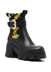 Versace Sophie 85mm decorative-buckle boots