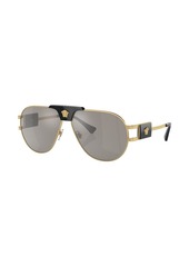 Versace Special Project aviator-frame sunglasses