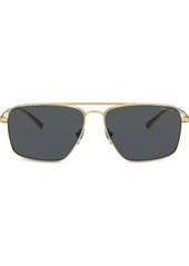 Versace square tinted sunglasses