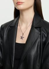 Versace Star & Crystal Medusa Charm Necklace