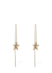 Versace Star & Crystal Medusa Earrings