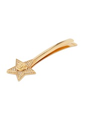 Versace Star & Crystal Medusa Hair Clip