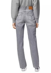Versace Stone Wash Grey Relaxed-Fit Jeans