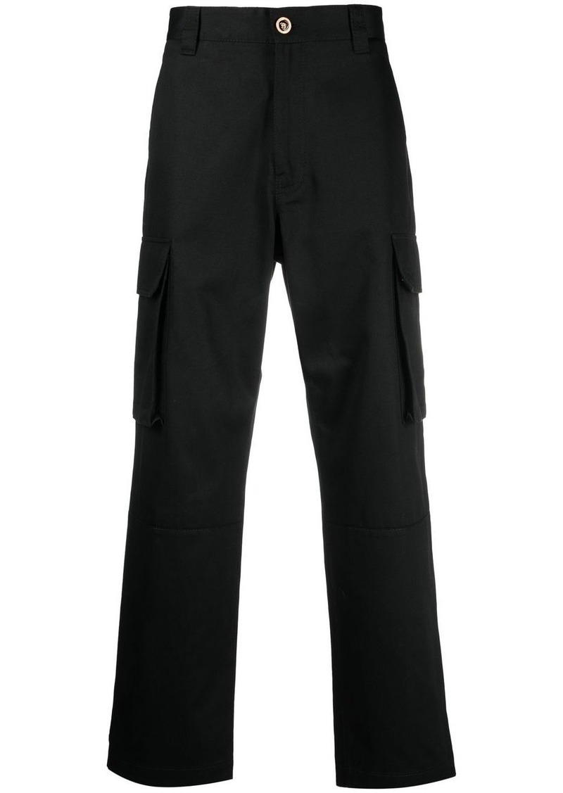 Versace straight-leg cargo trousers