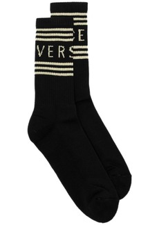 Versace 90s Vintage Logo socks