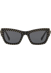 Versace studded cat-eye sunglasses