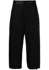 Versace tailored cropped trousers