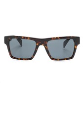 Versace tortoiseshell-effect square frame sunglasses