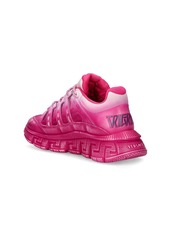 Versace Tri Greca Logo Print Sneakers