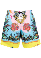 Versace Trésor de la Mer-print swim shorts