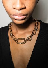 Versace Medusa chain-link chunky necklace
