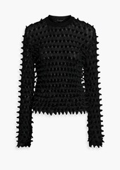 Versace - Cloqué sweater - Black - IT 36