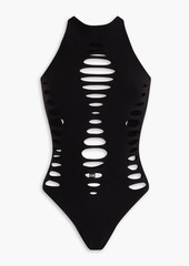 Versace - Cutout swimsuit - Black - S/M