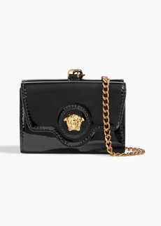 Versace - La Medusa patent-leather wallet - Black - OneSize