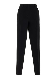 Versace - Stretch-Wool Straight-Leg Trousers - Black - IT 44 - Moda Operandi