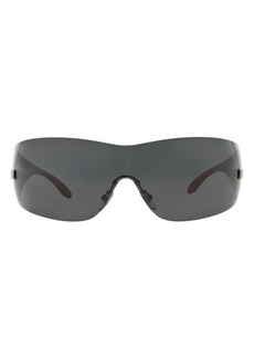 Versace 141mm Square Shield Sunglasses