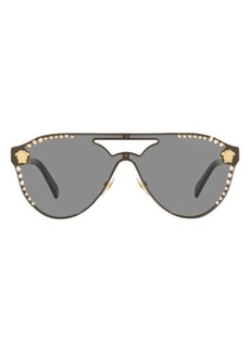Versace 42mm Shield Sunglasses